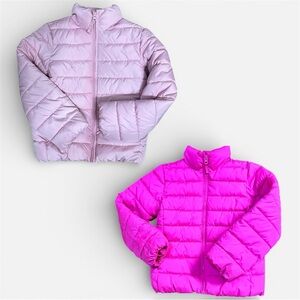 Bundle of 2 7/8 puffer jackets